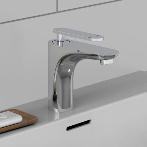 Rubinetto miscelatore per lavabo cromato - 34310