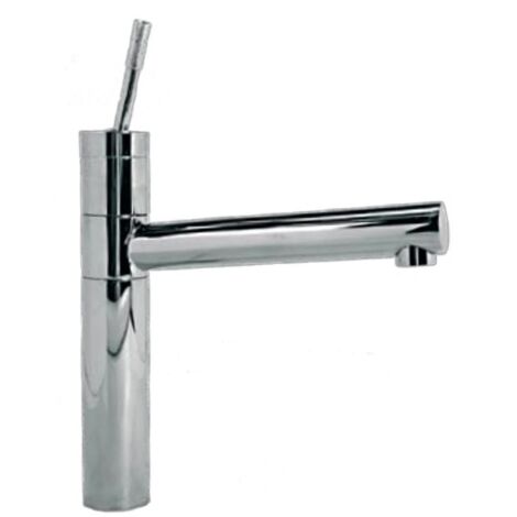 Rubinetto miscelatore per lavabo cucina finitura cromo h.30,5x20 cm EFFEZ