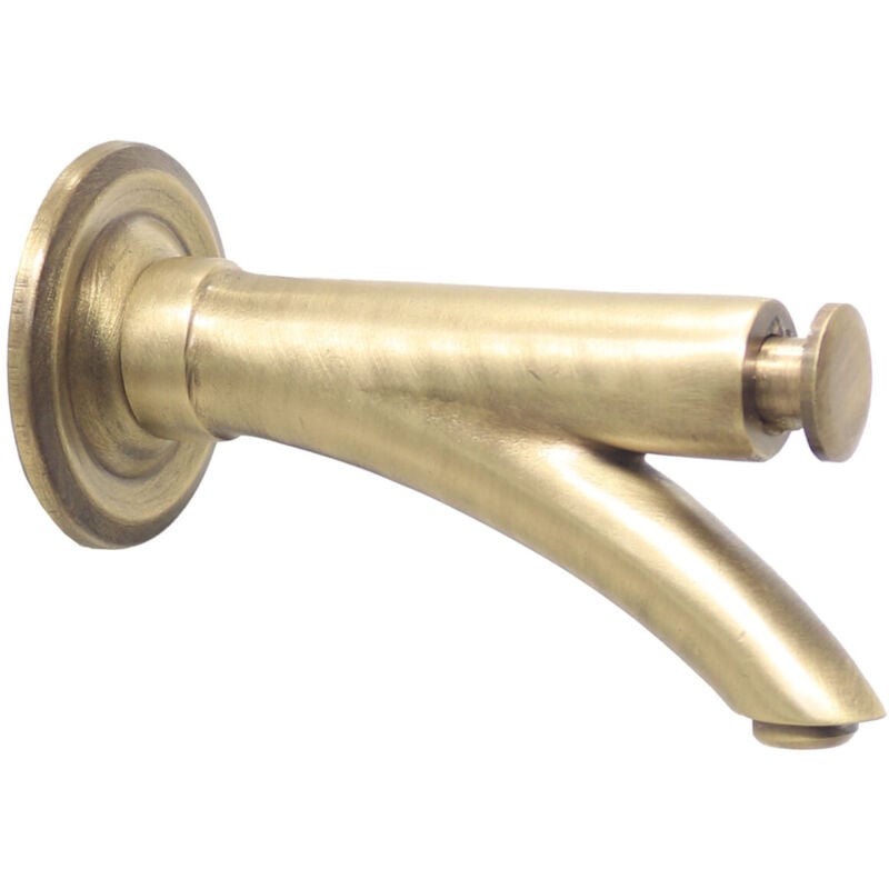 Fonderia Bongiovanni - Robinet en laiton modèle 265 avec raccord en caoutchouc pour fontaine de jardin domestique 1/2'