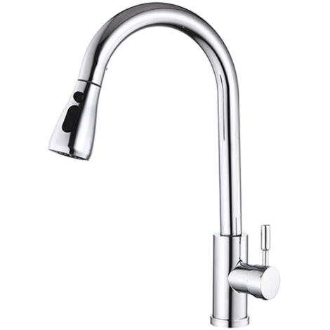 Rubinetto Monocomando Fontastock Cromo Acciaio inossidabile Ceramica Forma a C