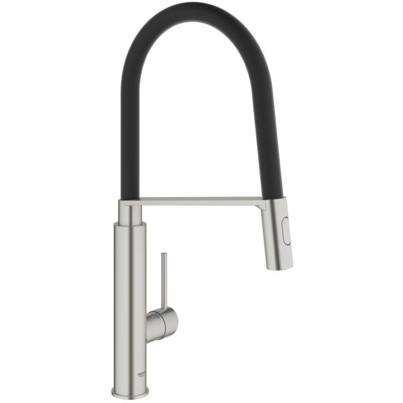 Grohe - Miscelatore monocomando Concetto Finitura Supersteel 31491DC0