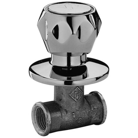 Rubinetto monoforo arresto incasso cromato serie danubio 1/2" PAFFONI