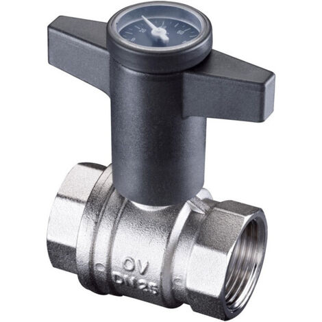 RUBINETTO OPTIBAL FF DN20 CON TERMOMETRO