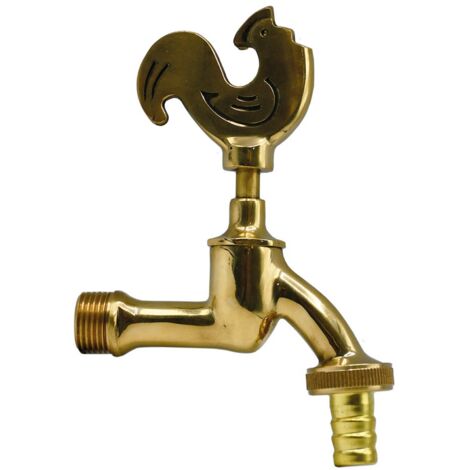 Rubinetto ornamentale 'gallo' 1/2 con maniglia