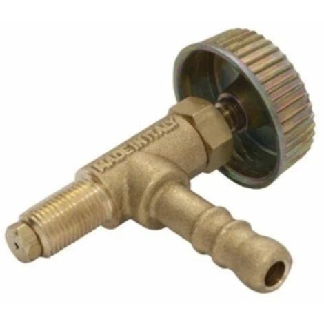 RUBINETTO OTTONE GAS FORNELLONE 4 PIEDI GAS GPL N900-150