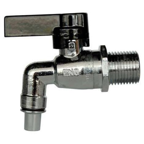 Rubinetto per contenitori vino olio a sfera leva in alluminio 3/4" pollice accessorio ricambio botti fusto