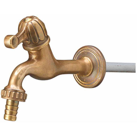 Rubinetto per Fontana da Giardino in Ottone Belfer RUB/011