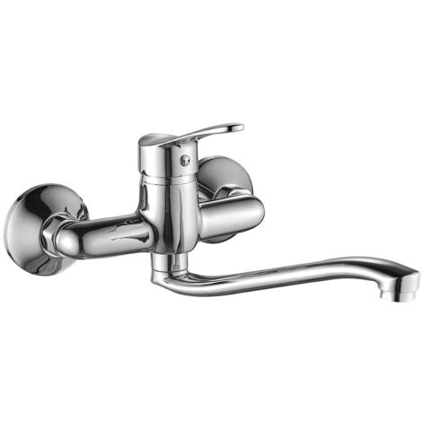 Rubinetto per lavabo a parete TIBI