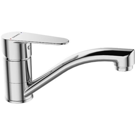 Rubinetto per lavabo a pavimento Fresno con bocca girevole