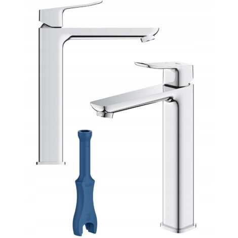 Rubinetto per lavabo a pavimento Grohe Silver con tappo