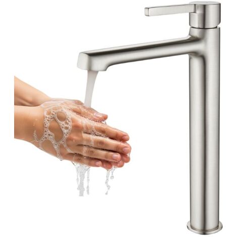 Rubinetto per lavabo da appoggio ALITA Laveo Silver
