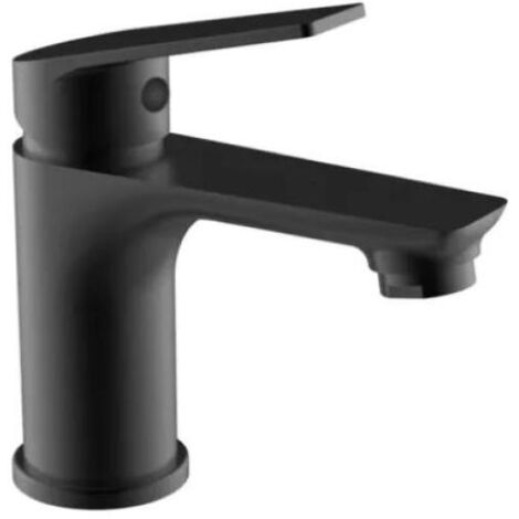 Rubinetto per lavabo idro-bric flessibili 3/8f da 35cm nero - scarub1265ne