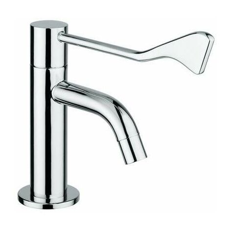Rubinetto per lavabo minimale con leva clinica  Idral 02150  Cromato - Ottone