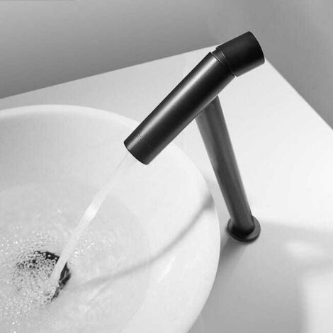 Rubinetto per lavabo nero opaco