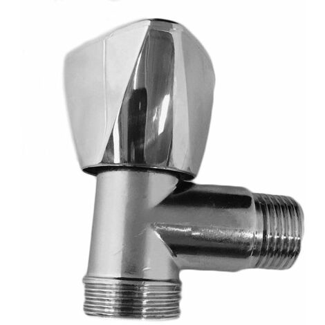 Rubinetto per lavatrice in ottone pesante, a T, da ½ x F 3/4