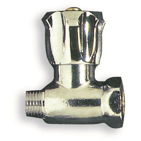 Rubinetto per scaldabagno / scaldacqua in ottone cromato MF 1/2" x 1/2" 645901OC1/2