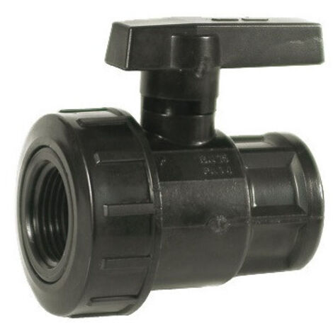 Rubinetto per tubo PE FF 3/4" monoghiera – bassa pressione – irrigazione PE