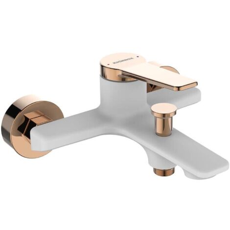 Rubinetto per vasca da bagno a parete ALANIS White Gold