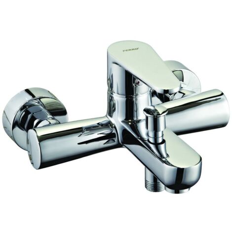 Rubinetto per vasca da bagno a parete Algeo, cromato