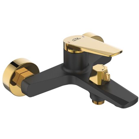 Rubinetto per vasca da bagno a parete RUBIO Black Gold