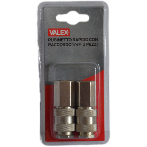RUBINETTO RAPIDO 1/4'' F 2PZ