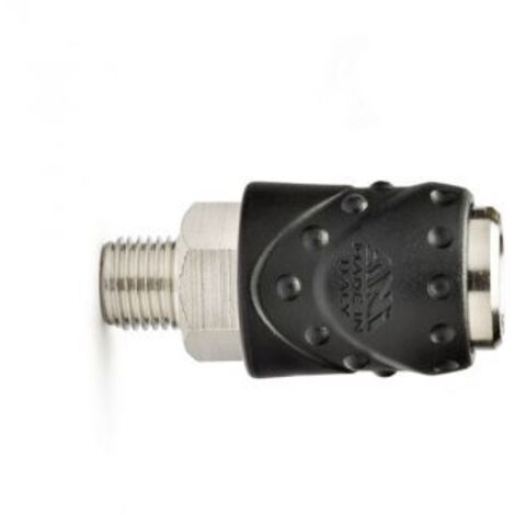 RUBINETTO RAPIDO A SFERA UNIVERSALE FILETTATO  3/8 M 10 PZ
