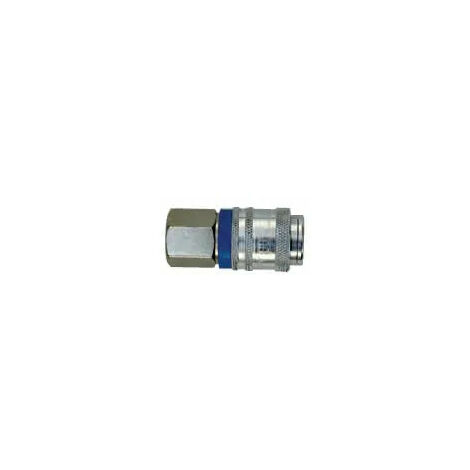 Rubinetto Rapido Femmina Con Filetto Femmina 3/8" Per Aria Compressa