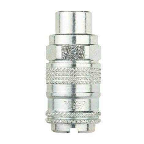 Rubinetto rapido filetto femmina ac 17/cm-dm ani 1/4f (5 pezzi) Ani