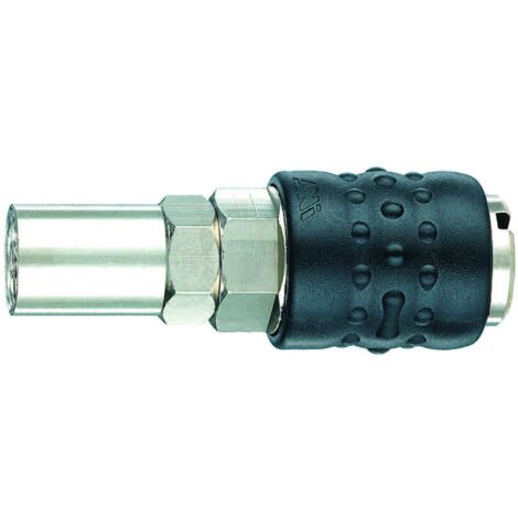 Rubinetto Rapido Universale Con Mascherina Portagomma - per tubo ø mm.6X14 art.16/A - 5 pz