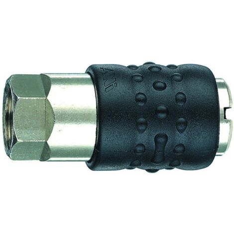 Rubinetto rapido universale filettato femmina - Specifiche: attacco 1/4F art.17/C - 5 pz