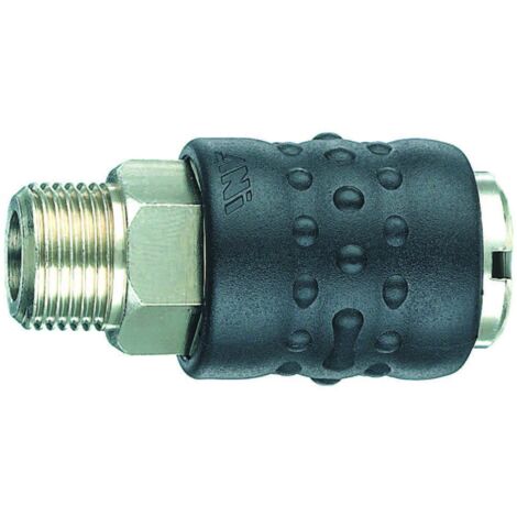 Rubinetto Rapido Universale Filettato Maschio - attacco 1/4"M art.17/A - 5 pz