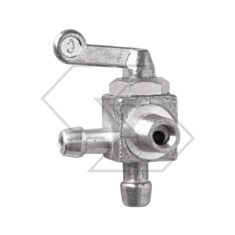 NEWGARDEN Rubinetto serbatoio in metallo a due vie per motore LOMBARDINI A01048