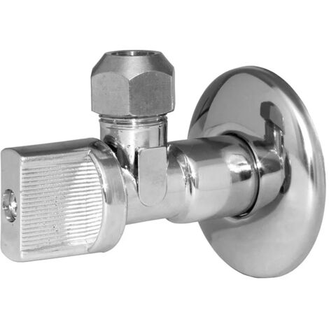 Rubinetto sottolavabo a sfera 1/2 x 10 con chiave da arresto