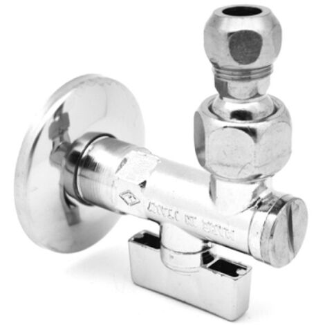 RUBINETTO SOTTOLAVABO A SFERA CON FILTRO A SNODO 1/2x10 DN 8/PN 10