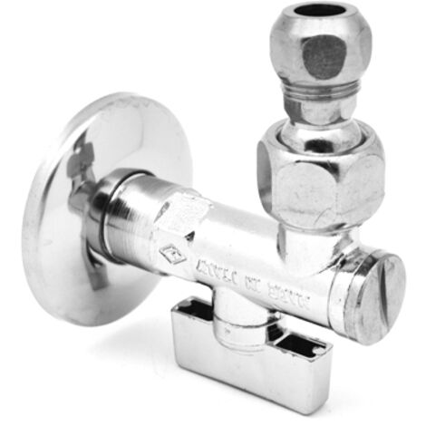 RUBINETTO SOTTOLAVABO A SFERA CON FILTRO A SNODO 1/2x10 DN 8/PN 10 BUGATTI