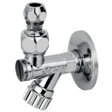 RUBINETTO SOTTOLAVABO A VITONE CON FILTRO A SNODO BUGATTI 1/2" BUGATTI