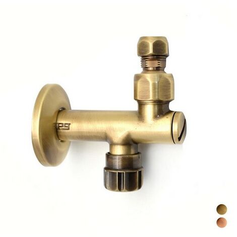 Rubinetto sottolavabo con filtro a snodo 10 mm  1/2 BronzatoPB