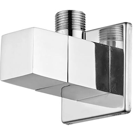 Rubinetto sottolavabo quadrato 1/2 x 3/8 cromato