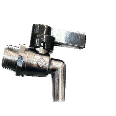 Rubinetto sottolavabo sfera a snodo da 1/2"con filtro e rosone BUGATTI