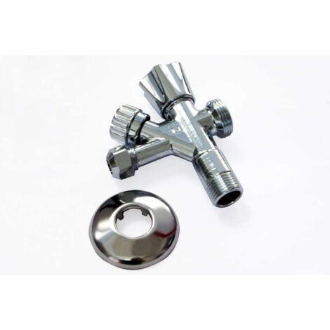 Rubinetto sottolavello combinato 1/2" - 3/8" - 3/4"