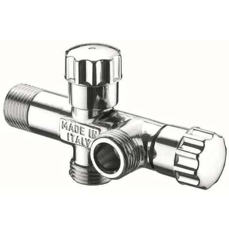 RUBINETTO SOTTOLAVO DOPPIO 1/2MX1/2M