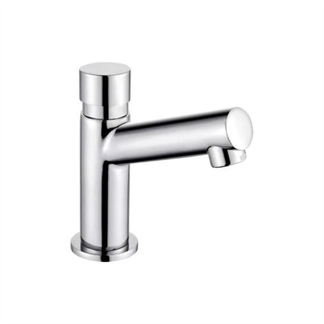 Rubinetto temporizzato lavabo ottone 1/2” M 6-10 s  Tecom