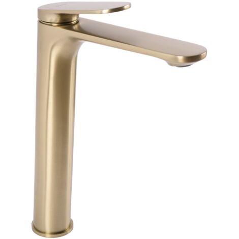 RUBINETTO VASCA ALTO MARCO GOLD SPAZZOLATO SKU REA-B4895
