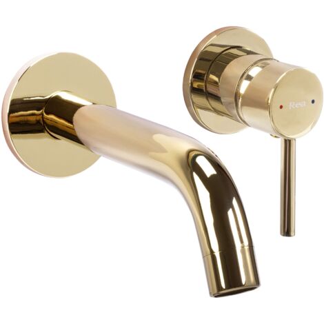 RUBINETTO VASCA JS-W021G OWEN GOLD + SCATOLA SKU REA-B5333
