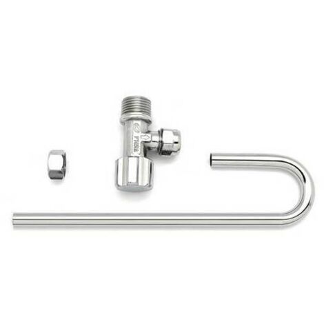 RUBINETTO WC MASCHIO 1/2 CON TUBO J - DH