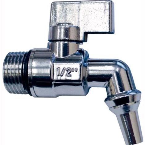 RUBINETTO X FUSTINO OLIO 15-30-50LT CROMATO LUCIDO ART.932