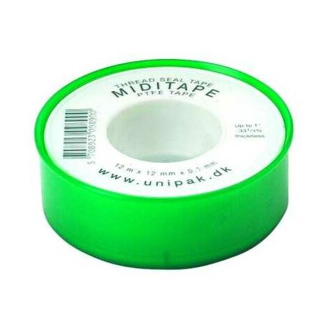 Rubna Teflon MIDITAPE PTFE ruban de filetage UNIPAK