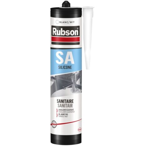 RUBSON Acetic Sanitary Silicone Mastic - 300ml - weiß - 165170
