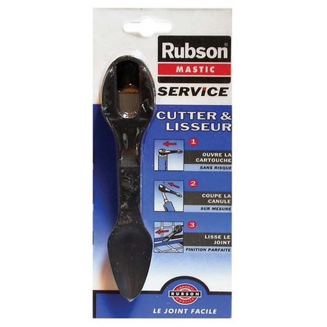 RUBSON - Cutter et lisseur pour Mastic et joint