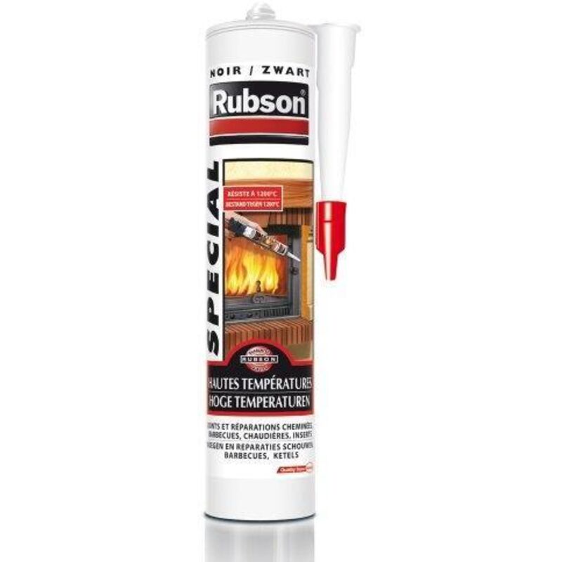 Rubson Dichtmasse Schwarz 280 Ml Widerstandsfähig Bis 1200°c